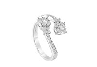 Anneau Salvini Femme Daphne in Or blanc Diamante 0.53 Ct 20073489 - 20073489